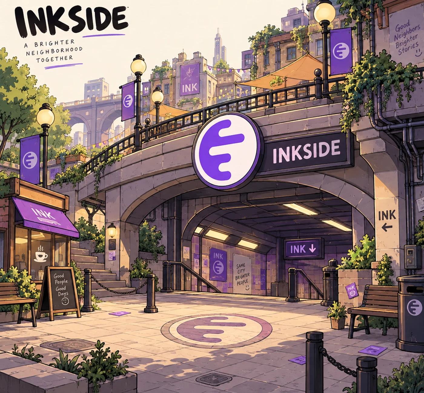 The streets of INK-SIDE