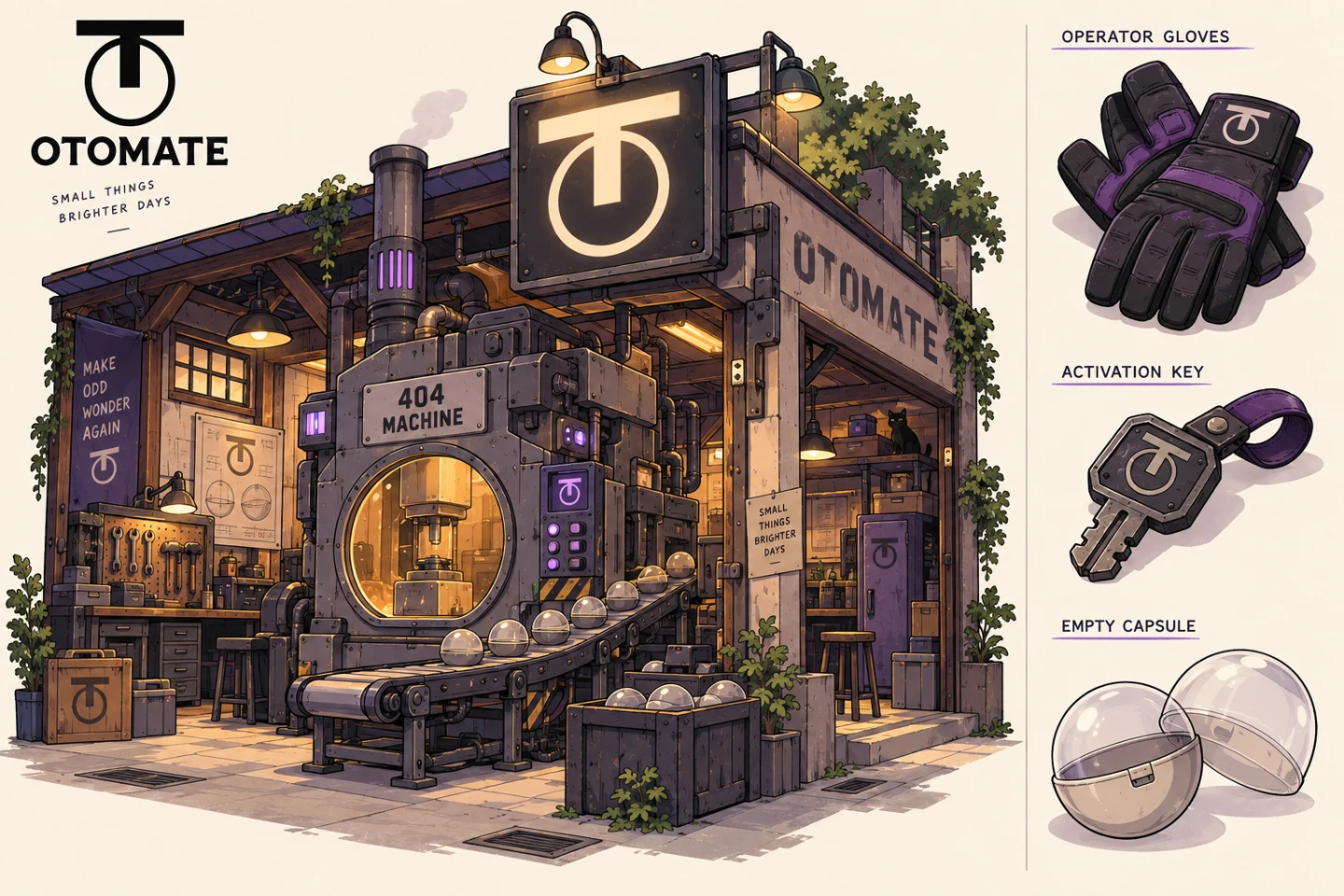 OTOMATE Workshop concept artwork
