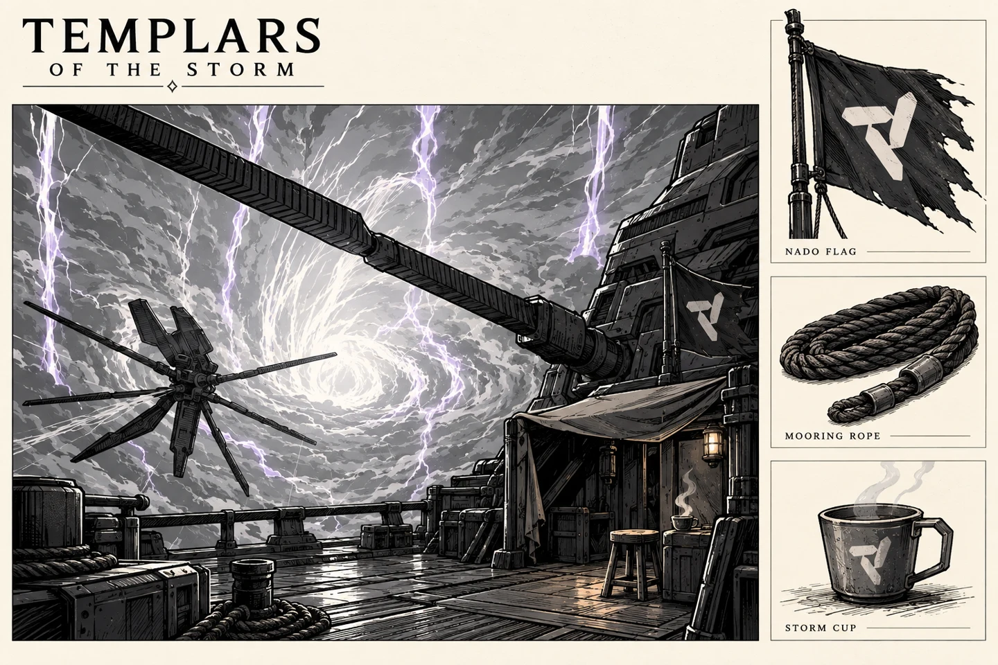 TEMPLARS Storm Deck concept artwork