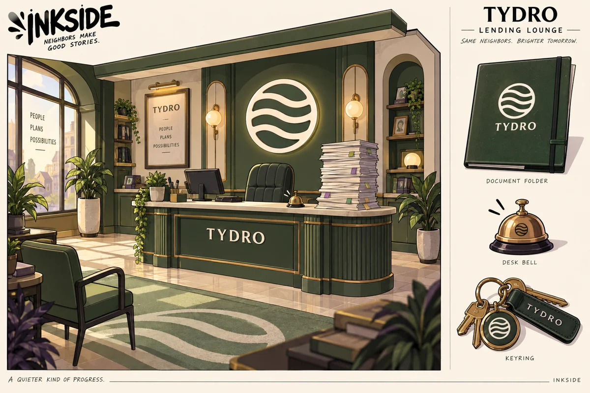 TYDRO Lounge concept artwork